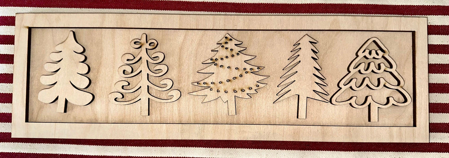 Mini Tree Skinny Sign