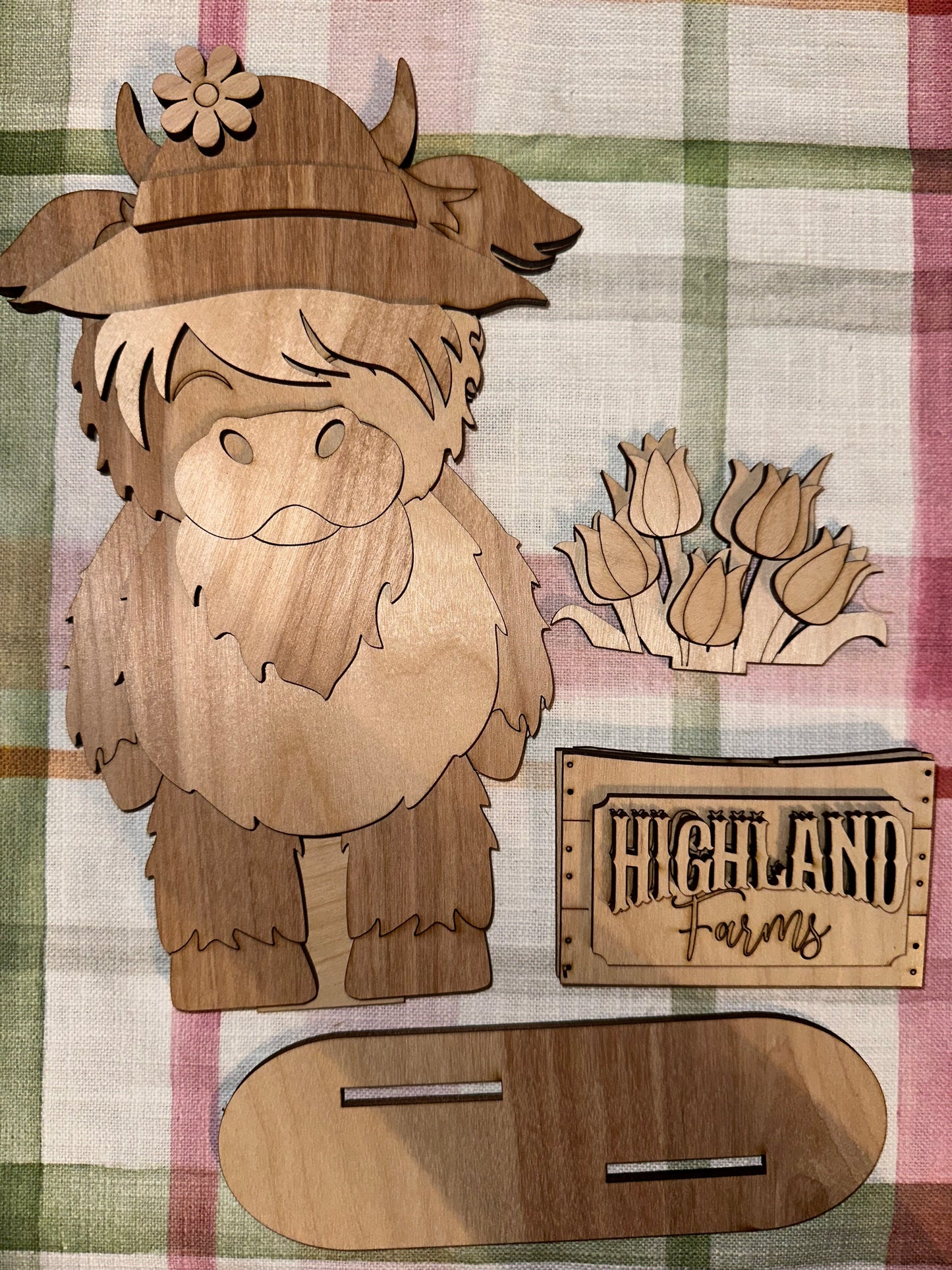Interchangeable Highland Cow