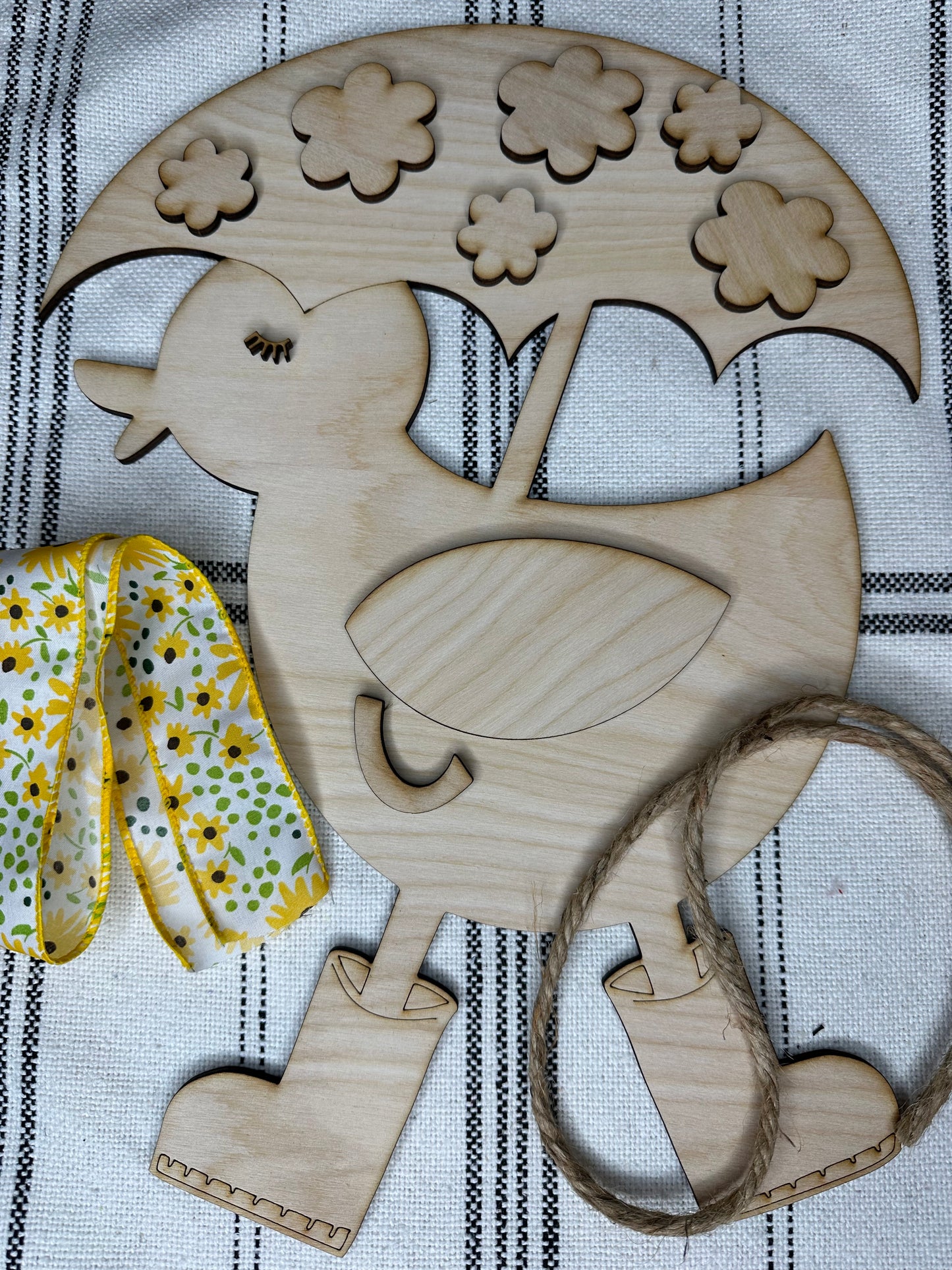 Spring Duck Door Hanger