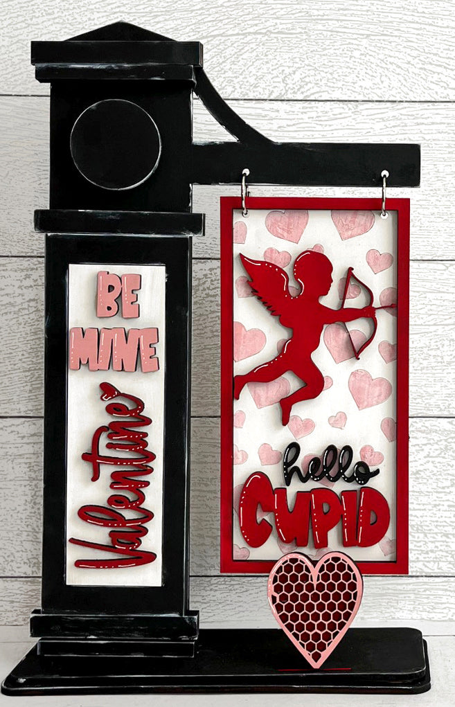 Cupid Post Sign