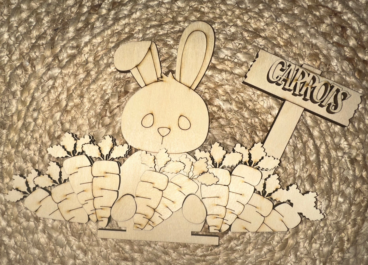 Carrot patch lantern insert