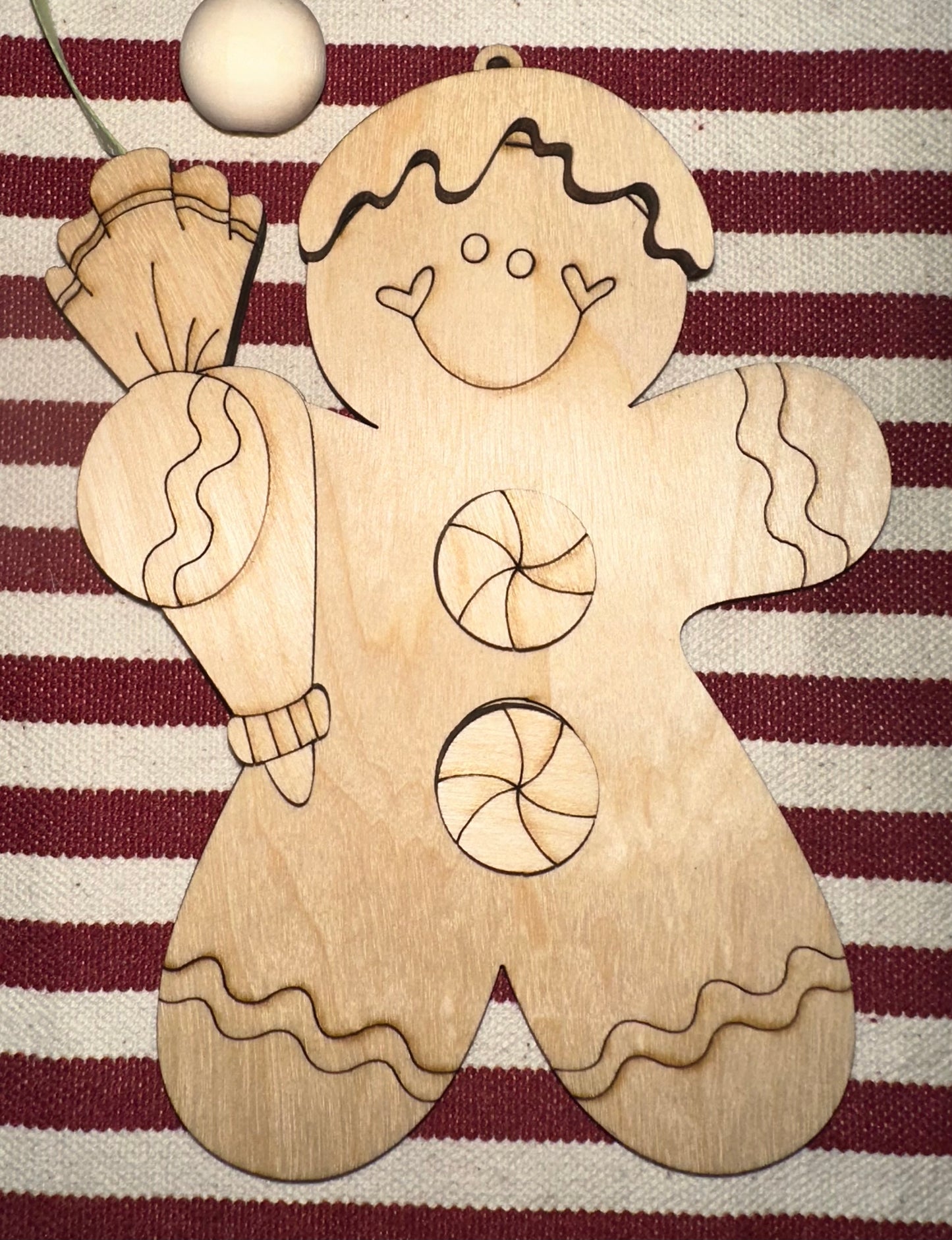 Gingerbread Baker Ornaments