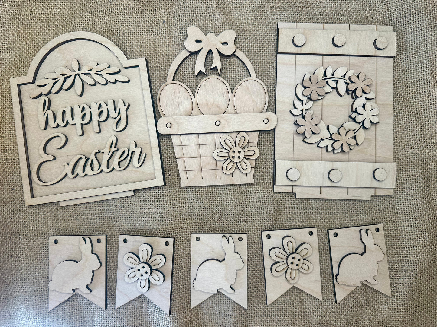 Happy Easter Bench