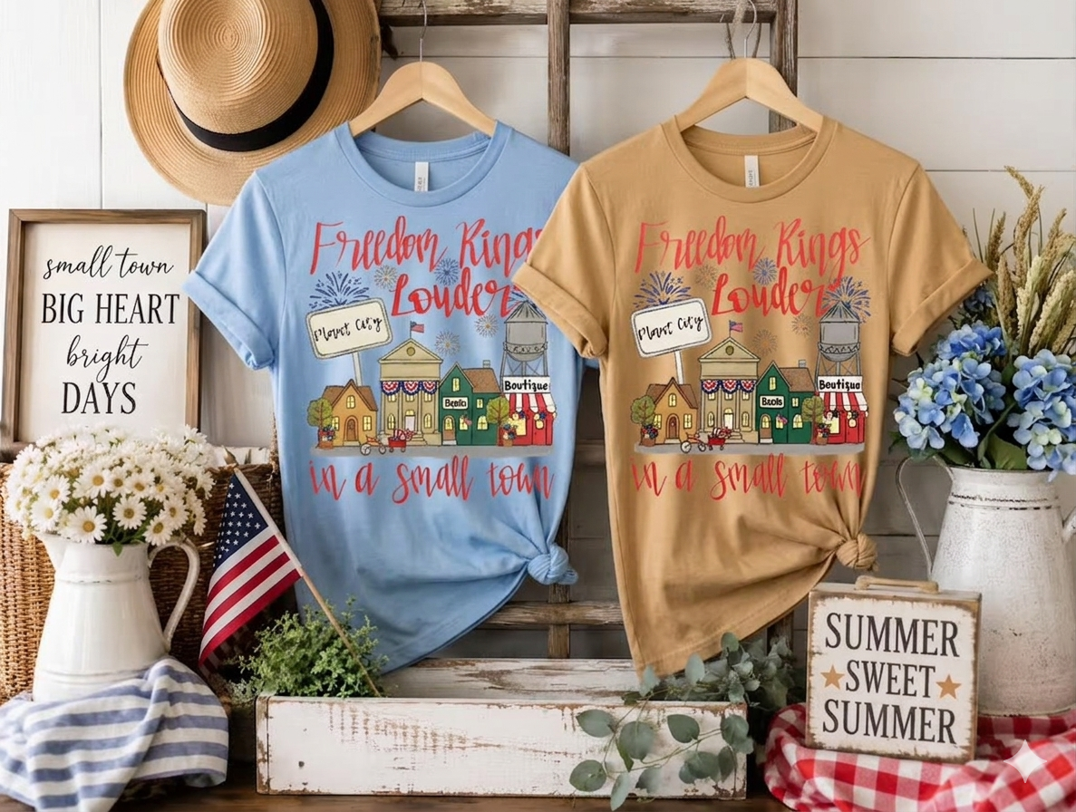 Custom Small Town T-Shirt