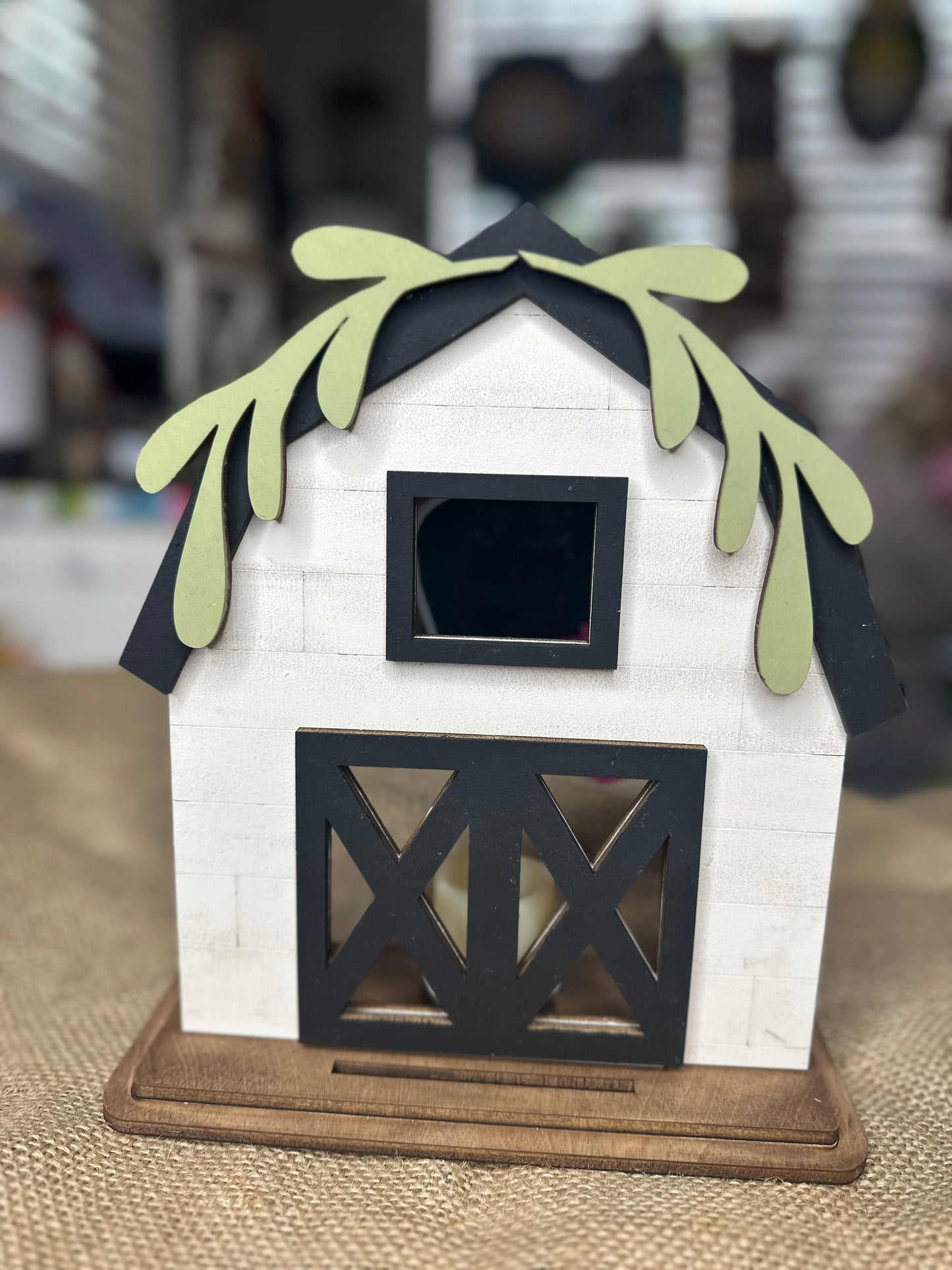 Barn Lantern Insert Holder