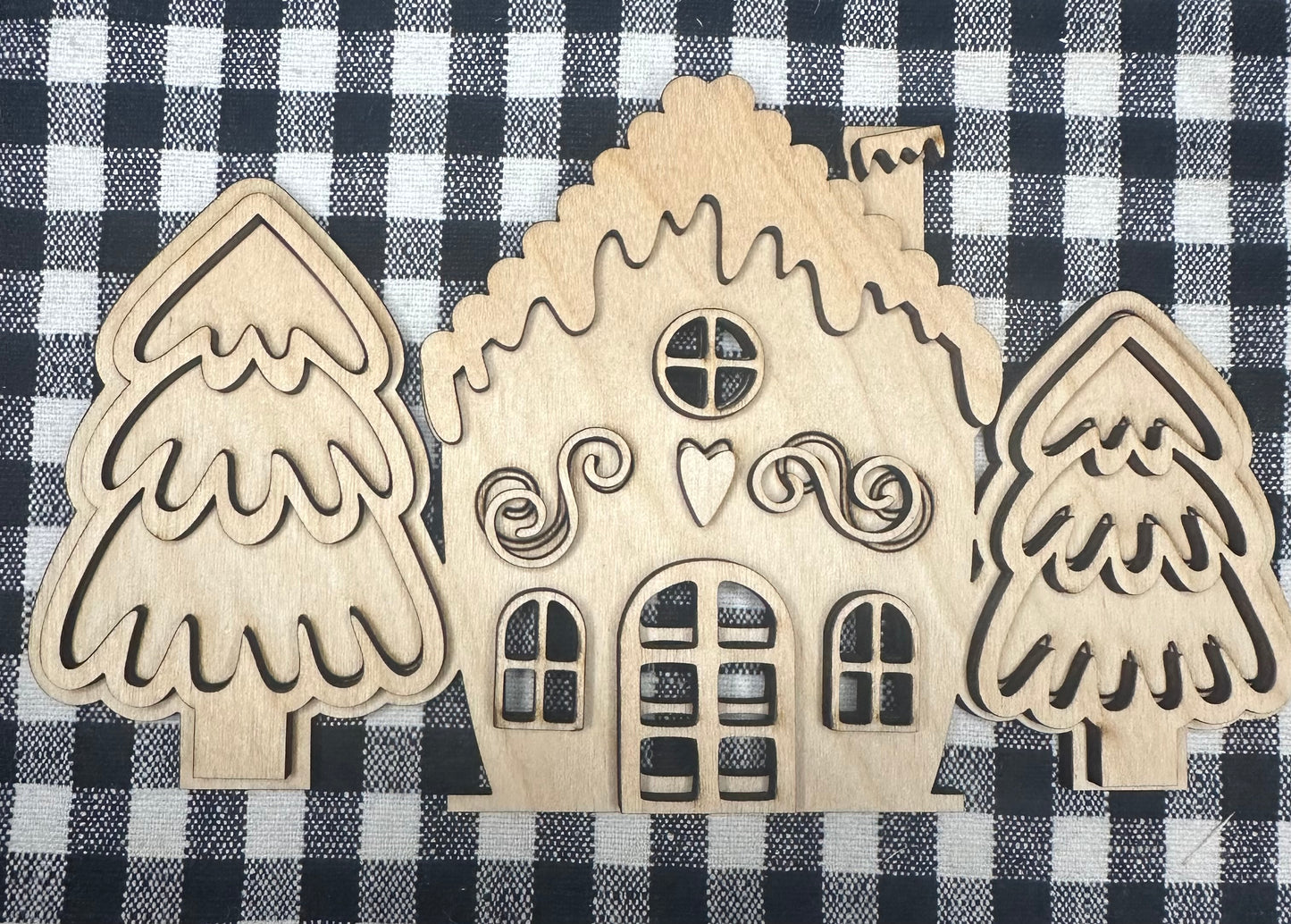 Gingerbread House Lantern