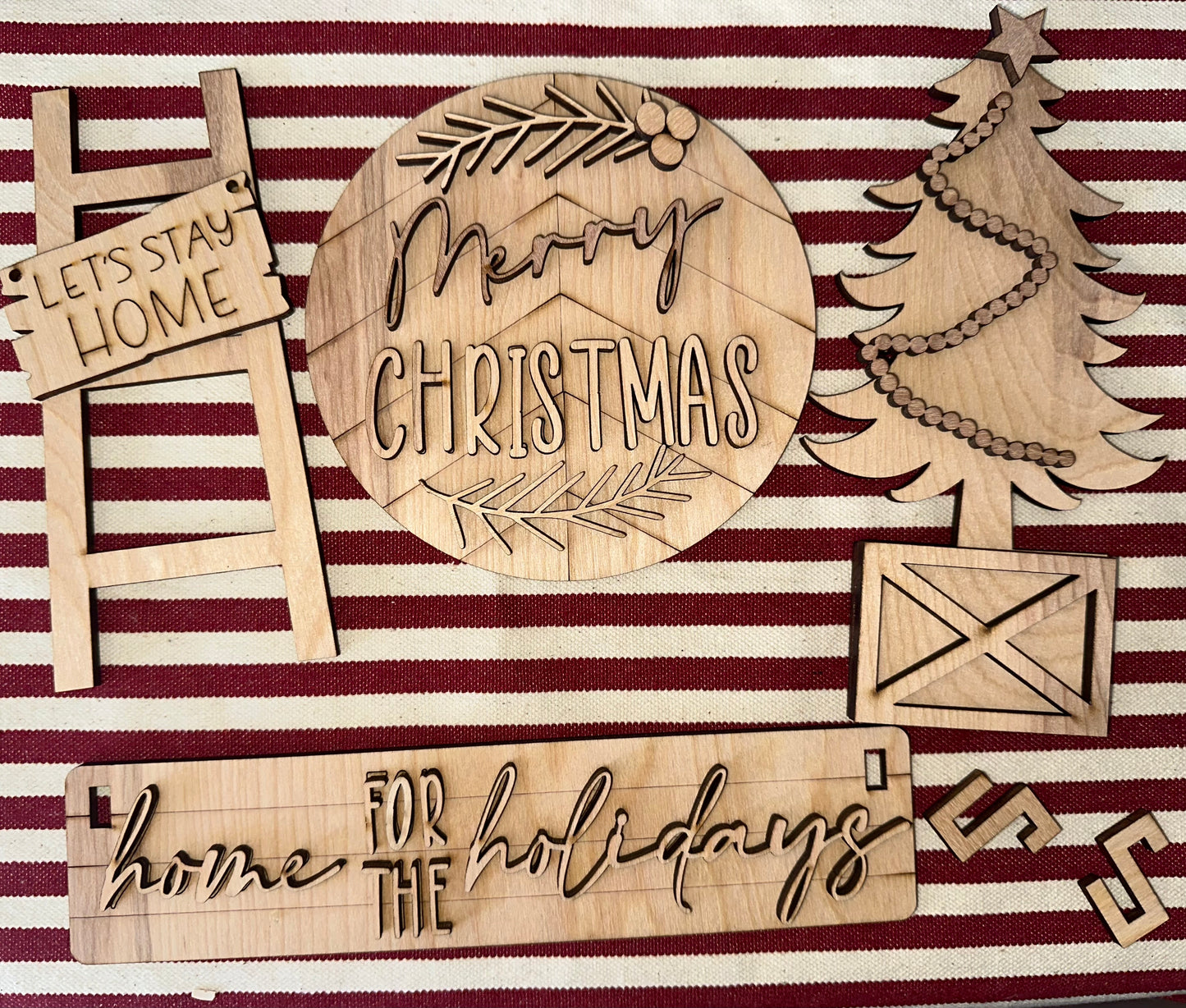 Evergreen Christmas Interchangeable