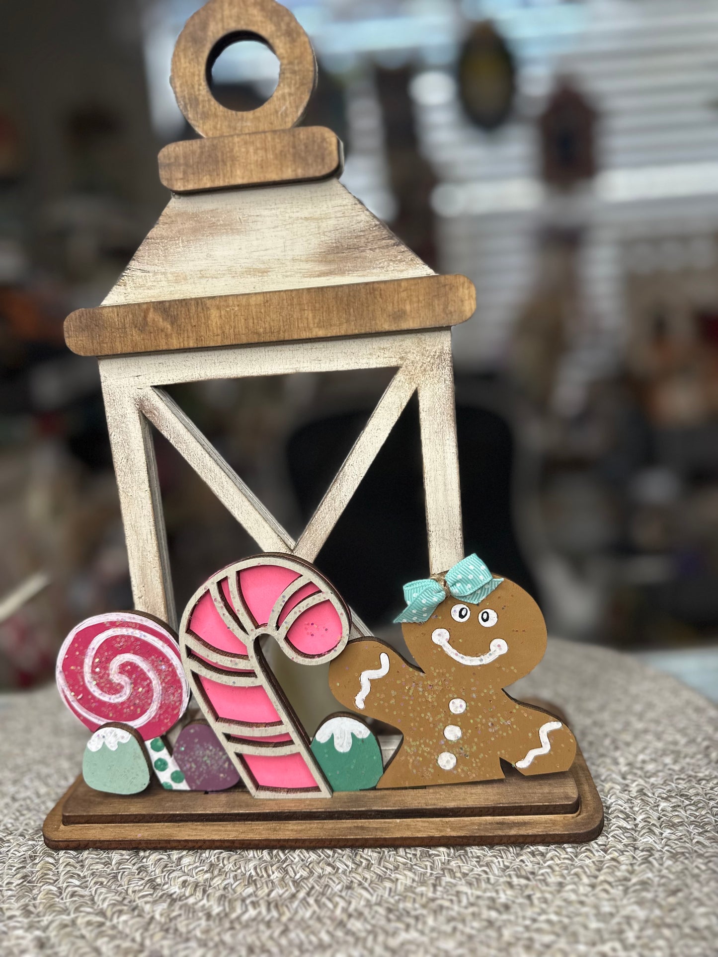 Gingerbread Lantern Insert