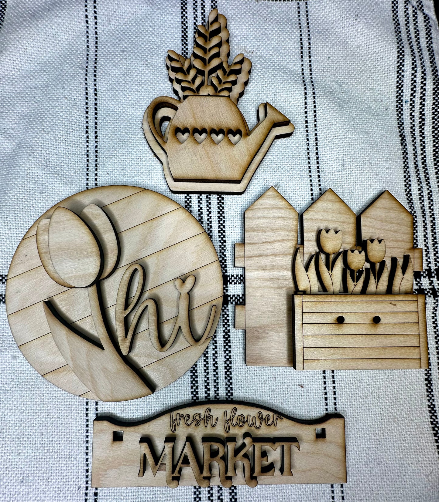 Flower Market Interchangeable