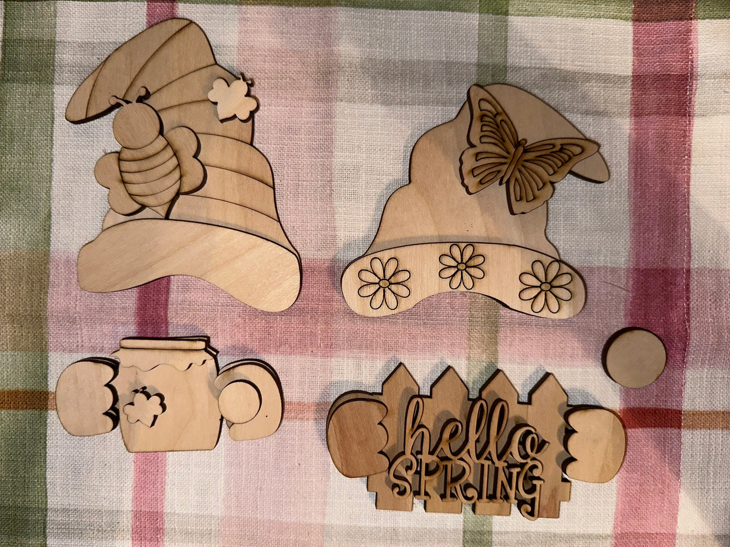 Butterfly & Bee Gnomes