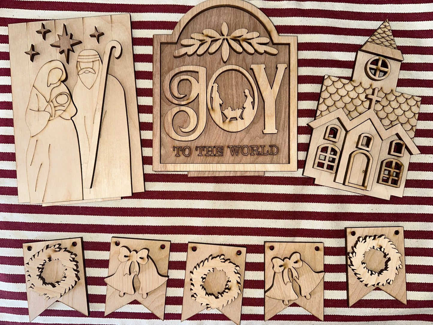 Holy Family Bench Accessories