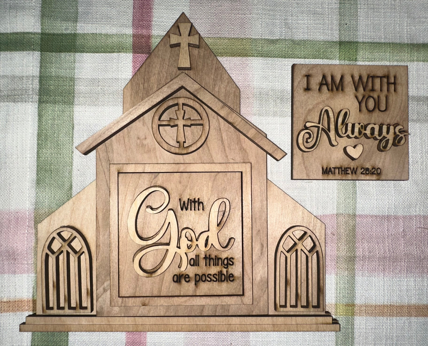 Spring Church w/Stand