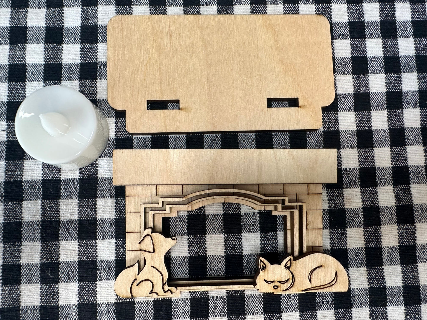 Fireplace Mini Holder