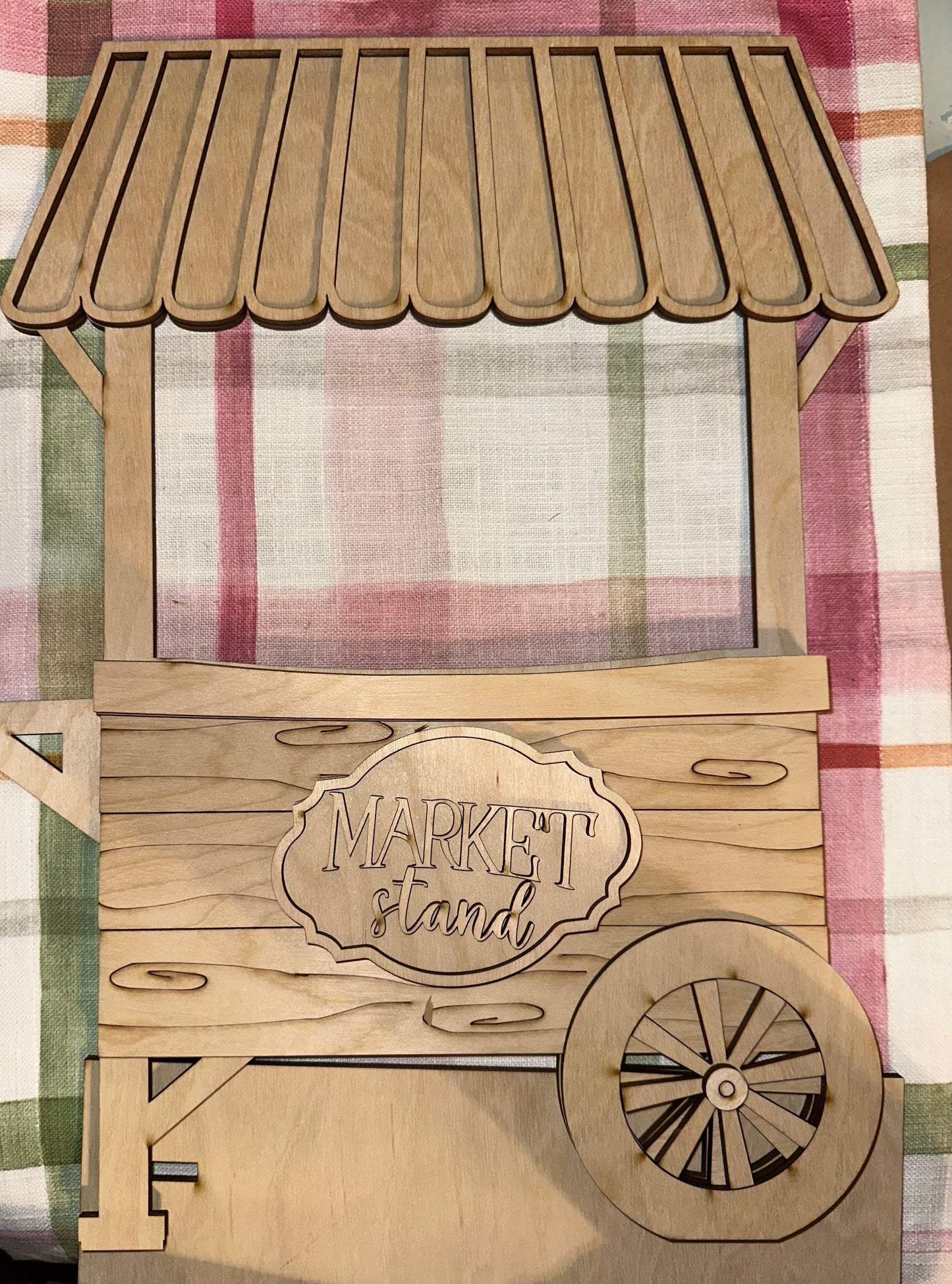 Flower Cart Lantern Holder