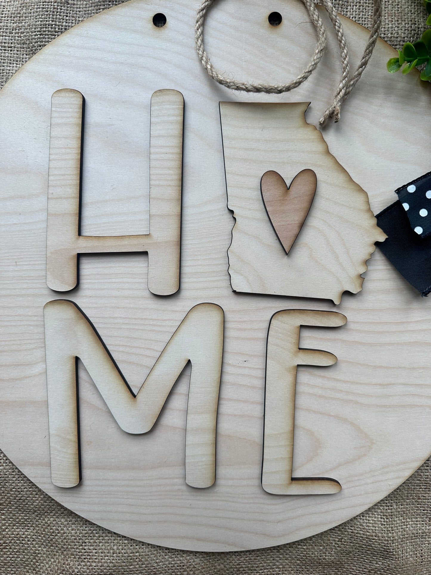 HOME 16inch Door Hanger