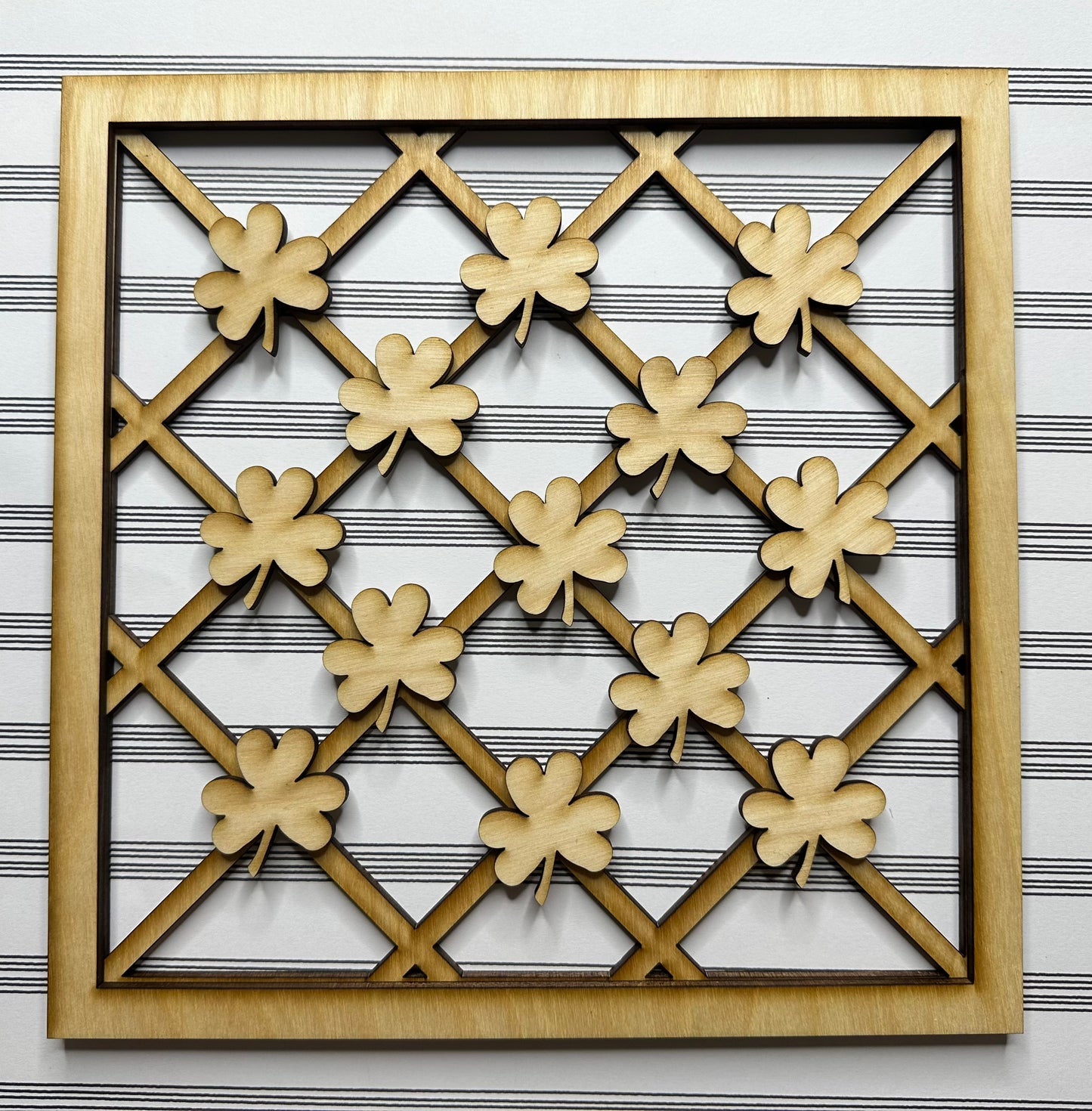 St Paddy’s Day Lattice Sign