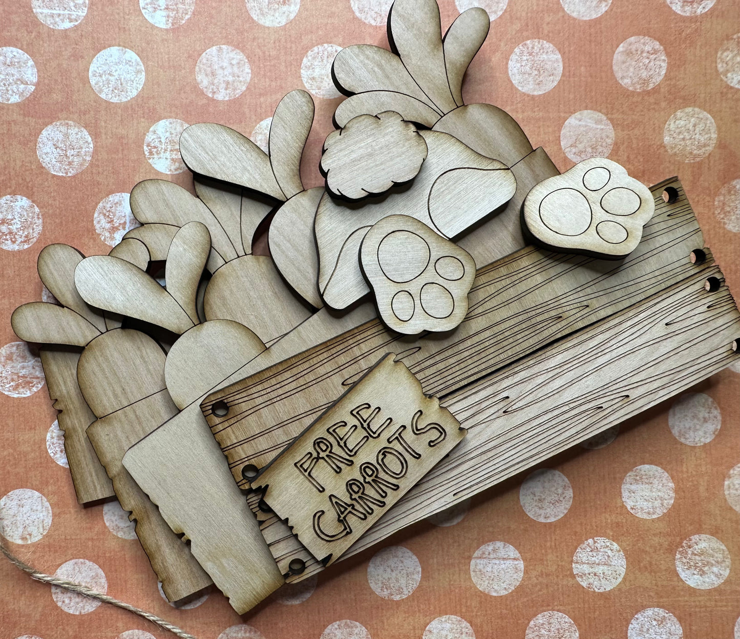 Bunny Butt Carrot Patch