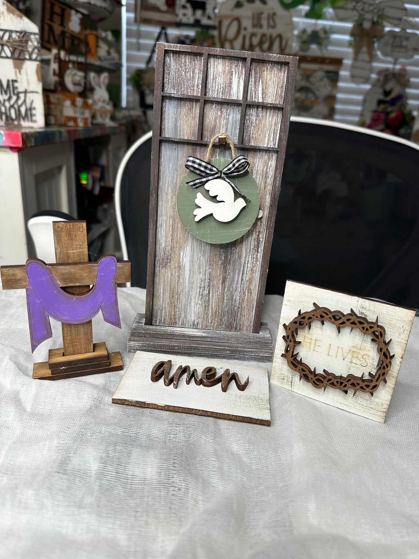 Amen Mini Door Decor