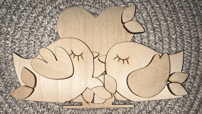 Love Bird Lantern Insert