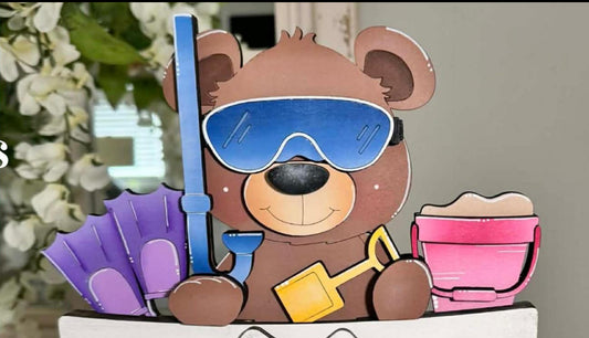 Poolside Bear Lantern