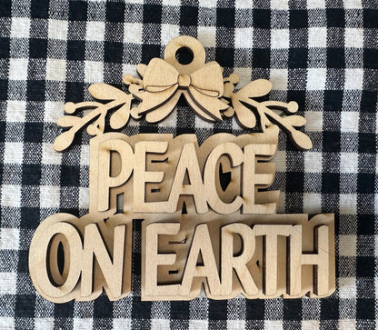 5 Inch Christmas Mini Signs