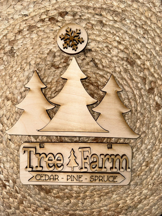 Tree Farm Barn Interchangeable