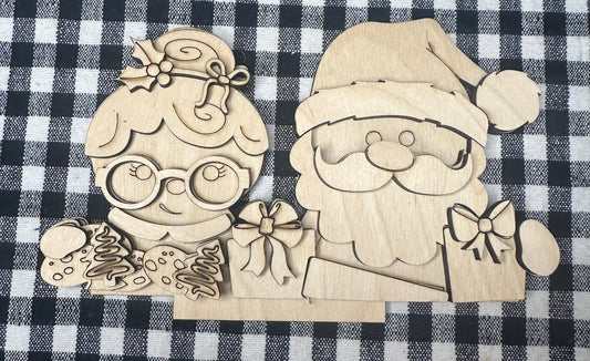 Mr & Mrs Claus Lantern