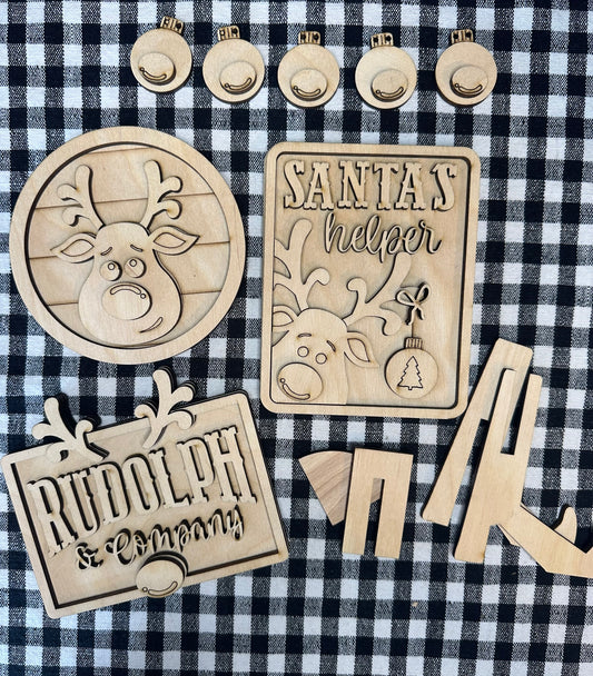 Rudolph Shaker Set