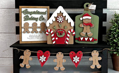 Gingerbread Bench Accessories