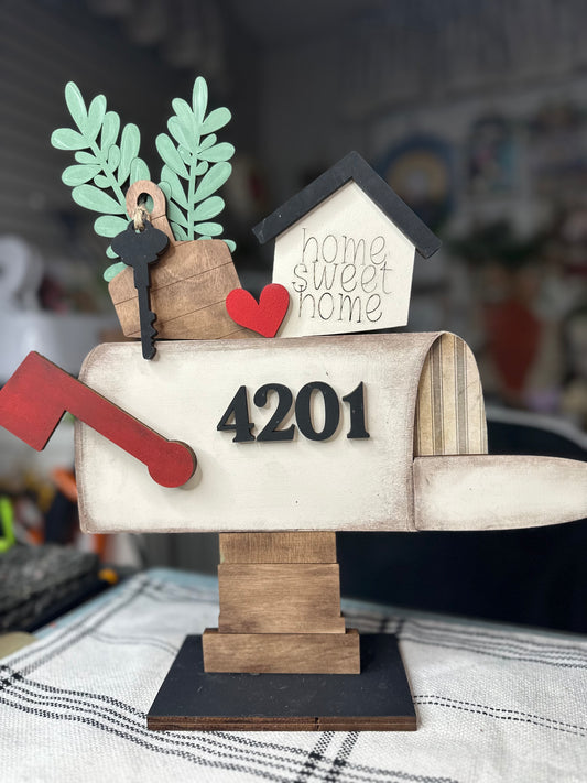 Mailbox Lantern Insert Holder