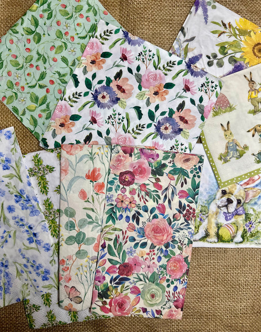 Easter Napkin Bundles