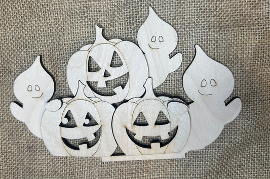 Lantern Ghost Pumpkins