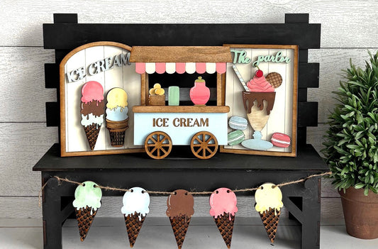 Ice Cream Bench