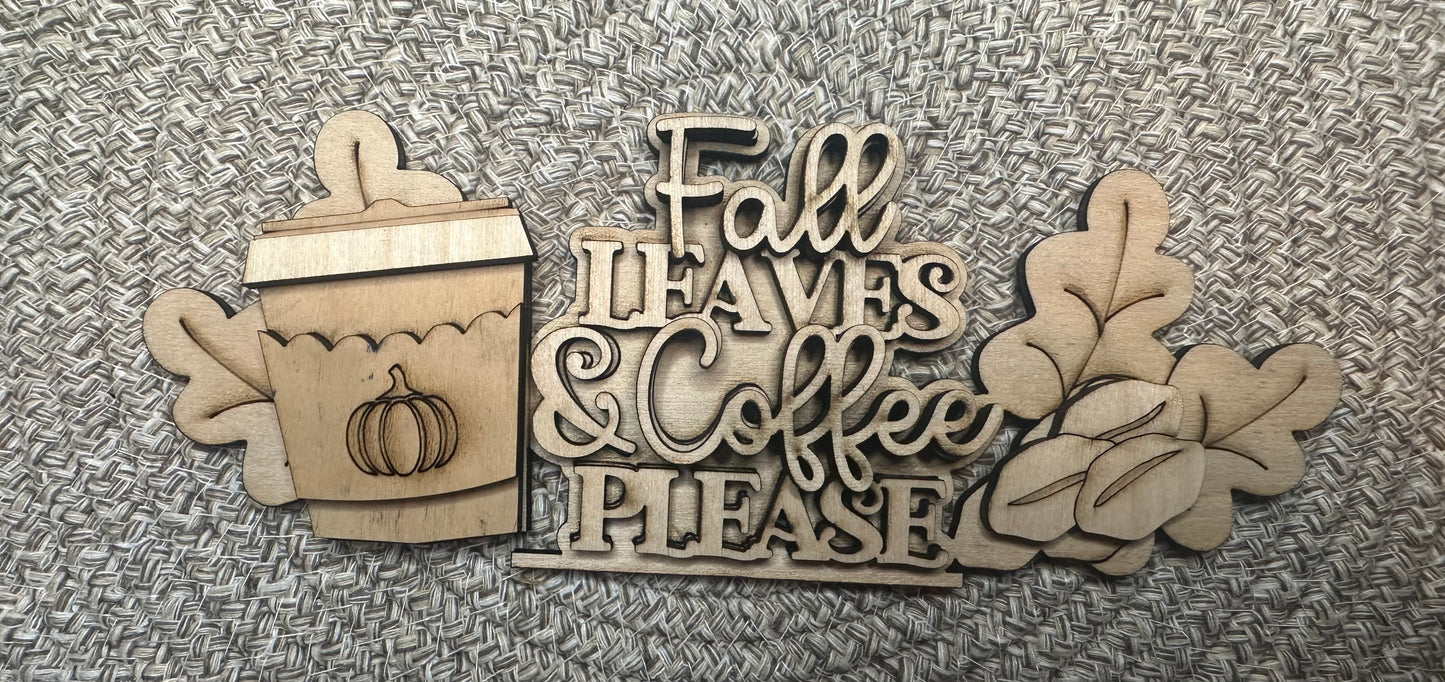 Fall Coffee Lantern