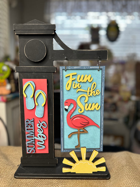 Summer Sun Post Stand