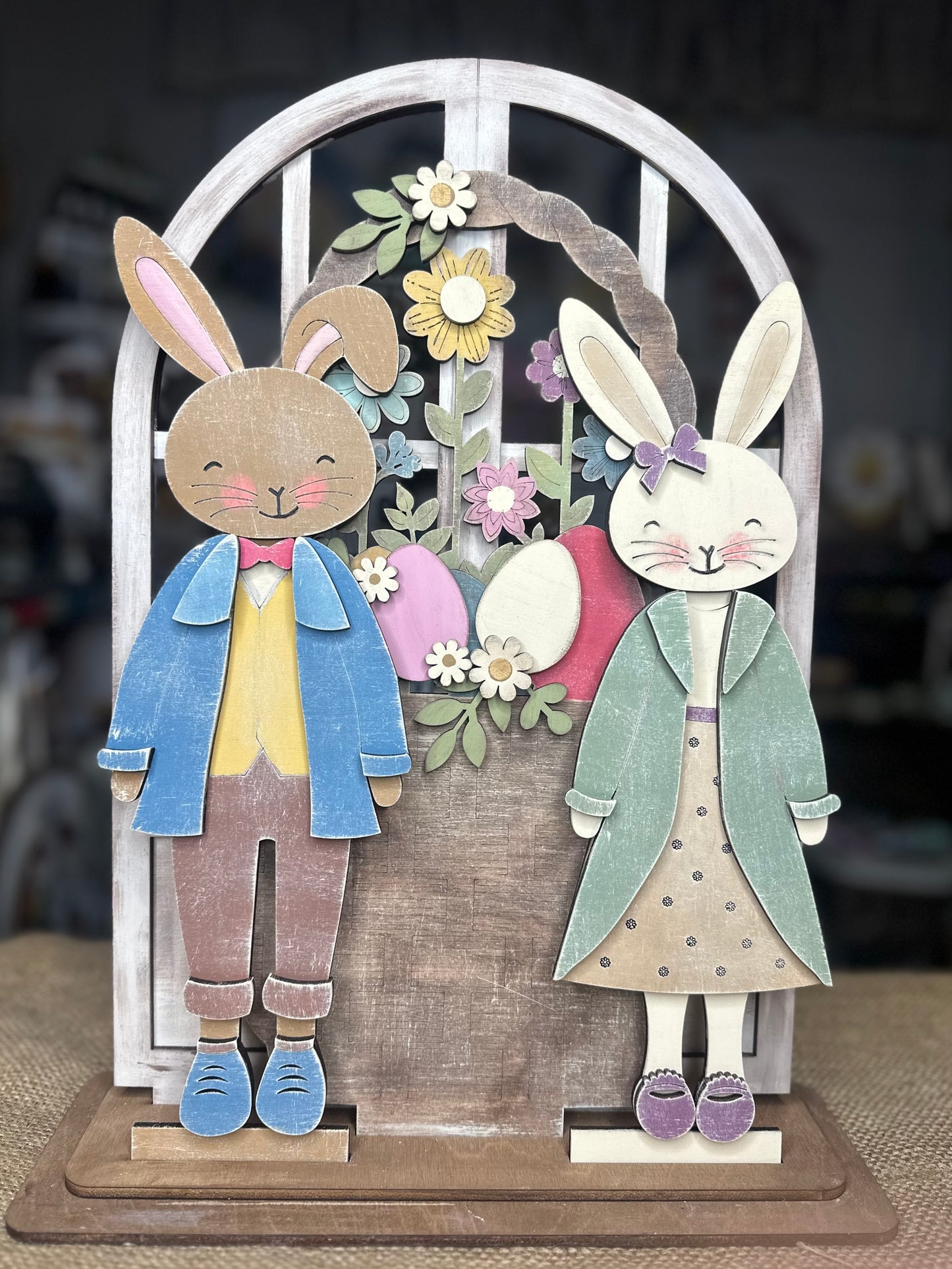 Bunny Pair Arch