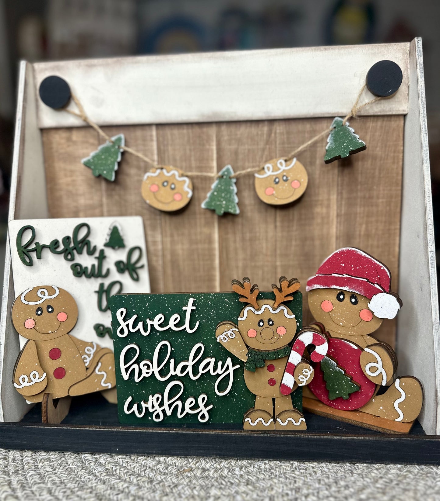 Gingerbread Shaker Set