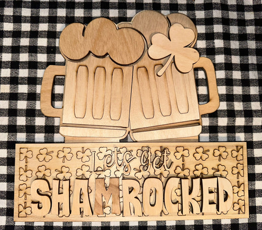 Shamrocked sign