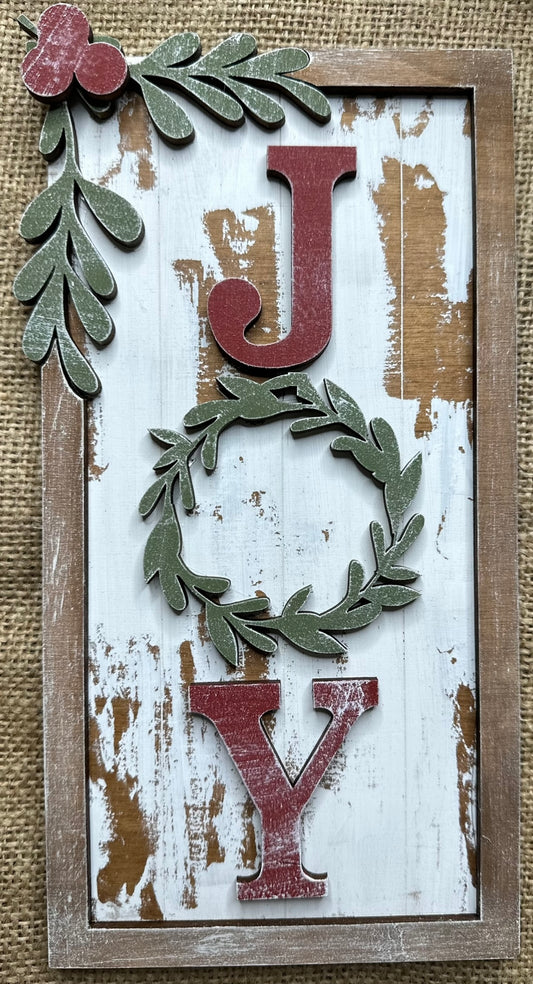 Rustic Joy Sign