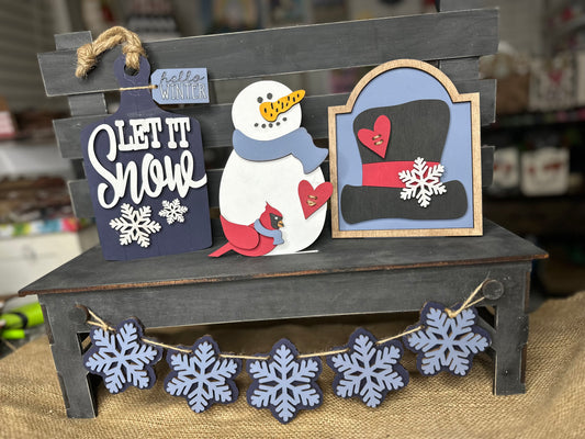 Let It Snow Bench