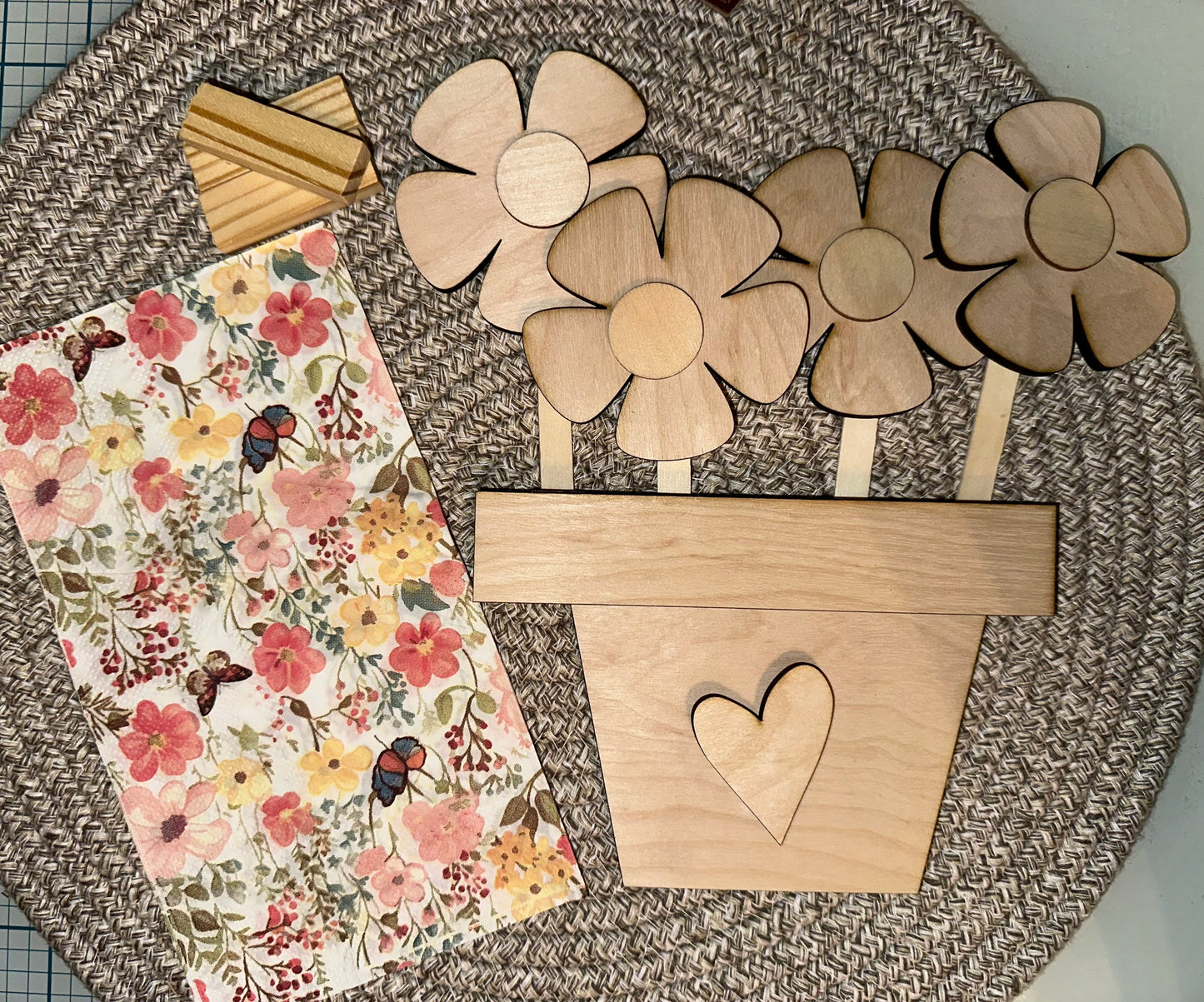 Flower Pot Craft Kit