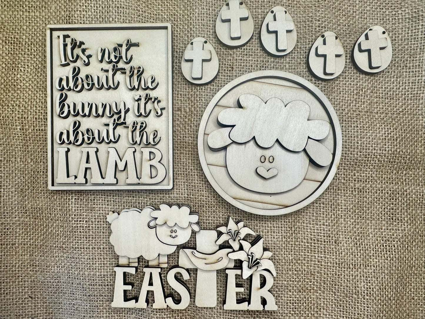 Easter Lamb Shaker
