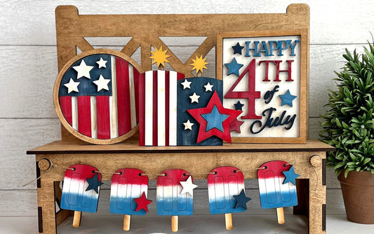 4th of July Bench