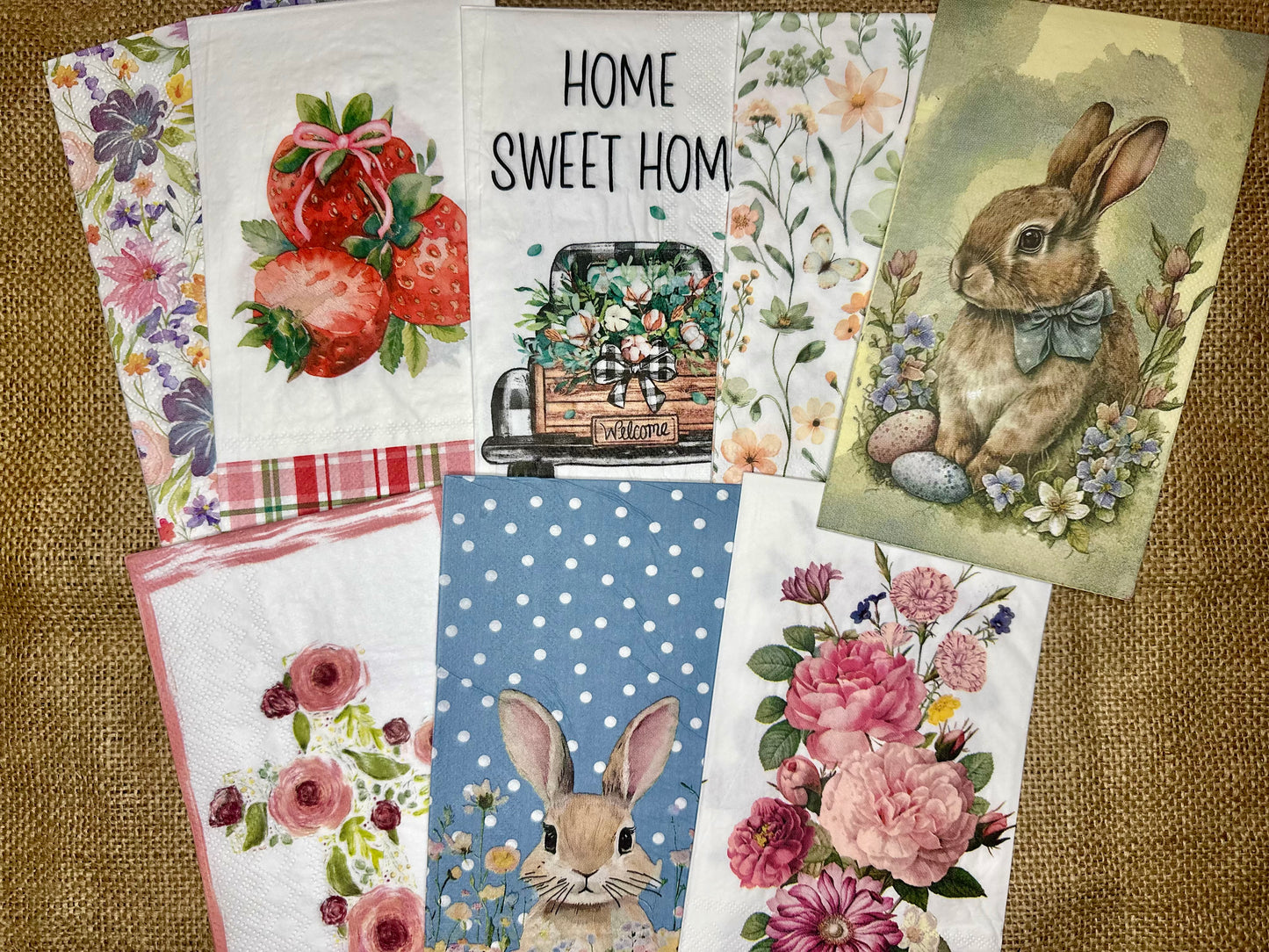 Easter Napkin Bundles