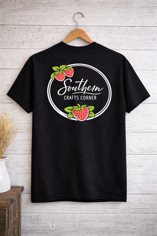 SCC Strawberry Logo Tee