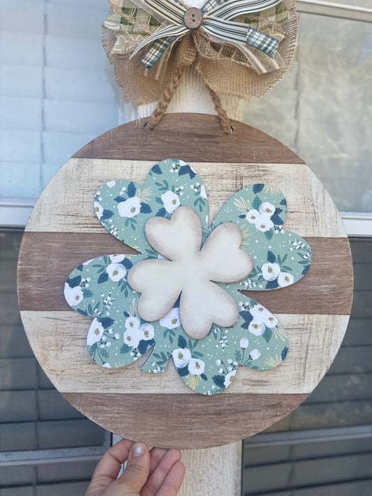 Shamrock Door Hanger