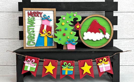Whimsy Christmas Bench Accessories