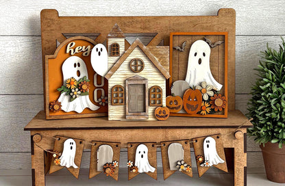 Haunted House Bench