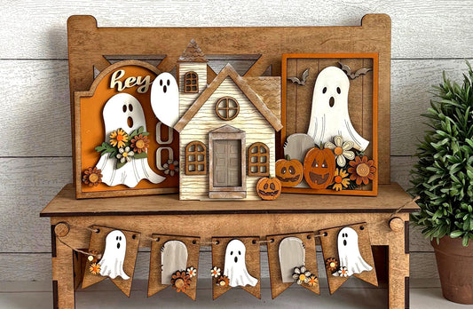 Haunted House Bench