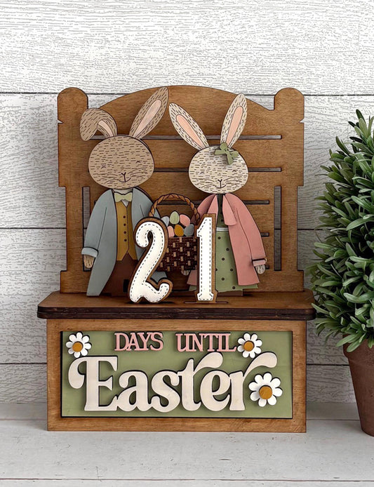 Advent Bunny Pair